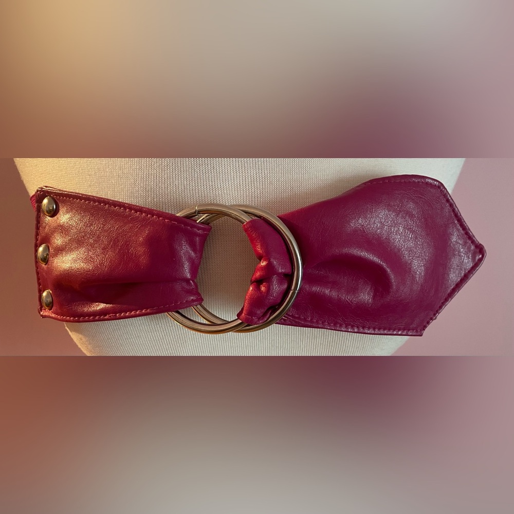 Vintage Hot Pink Belt